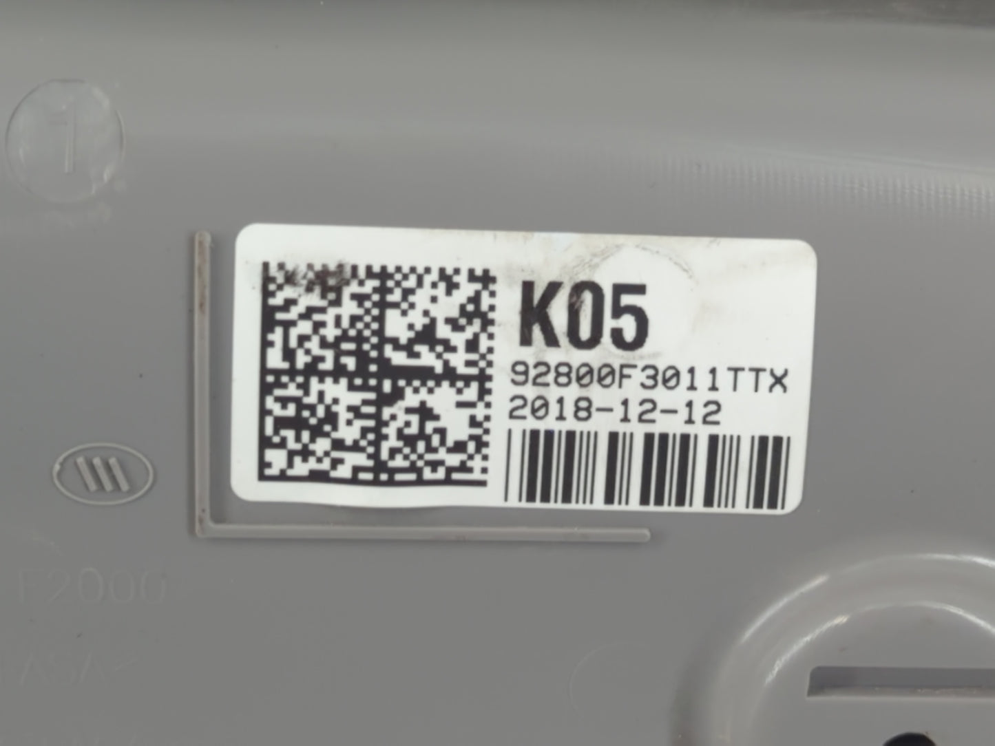 2019 Hyundai Elantra Overhead Roof Console - Oemusedautoparts1.com