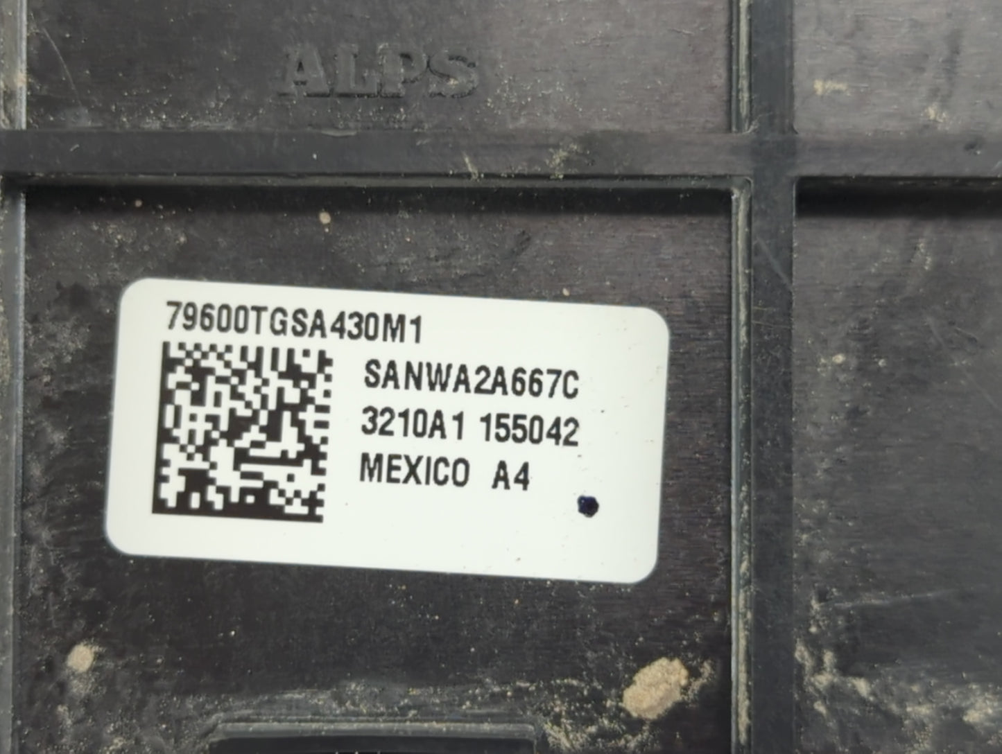 2019-2022 Honda Passport Climate Control Module Temperature AC/Heater Replacement P/N:79600TGSA430M1 Fits Fits 2019 2020 2021 2022 OEM Used Auto Parts