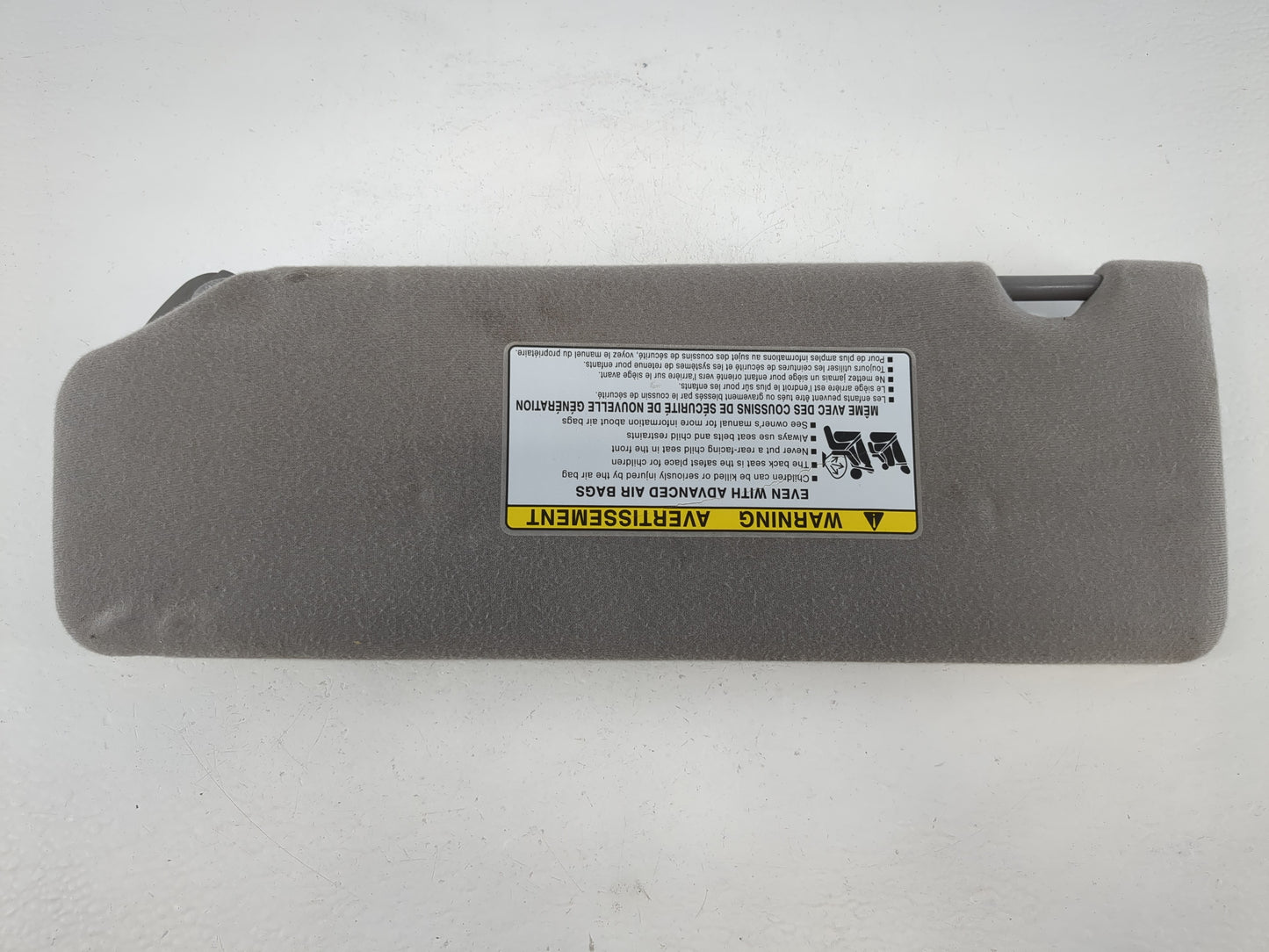 2006-2008 Toyota Solara Sun Visor Shade Replacement Passenger Right Mirror Fits Fits 2006 2007 2008 OEM Used Auto Parts