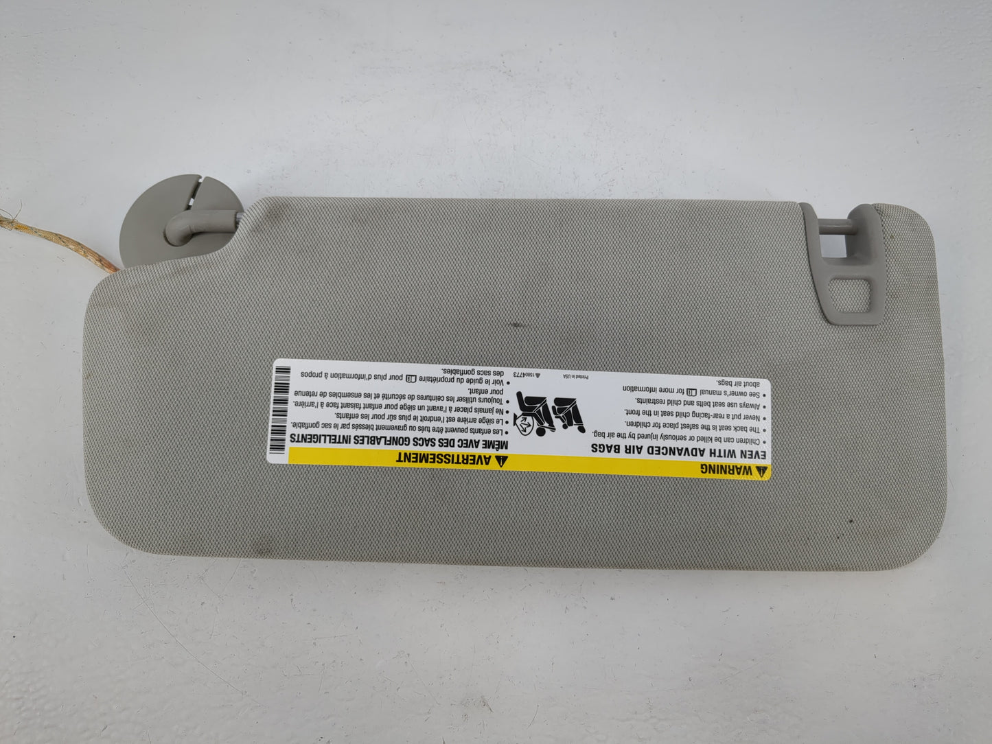 2010-2017 Chevrolet Equinox Sun Visor Shade Replacement Passenger Right Mirror Fits Fits 2010 2011 2012 2013 2014 2015 2016 2017 OEM Used Auto Parts