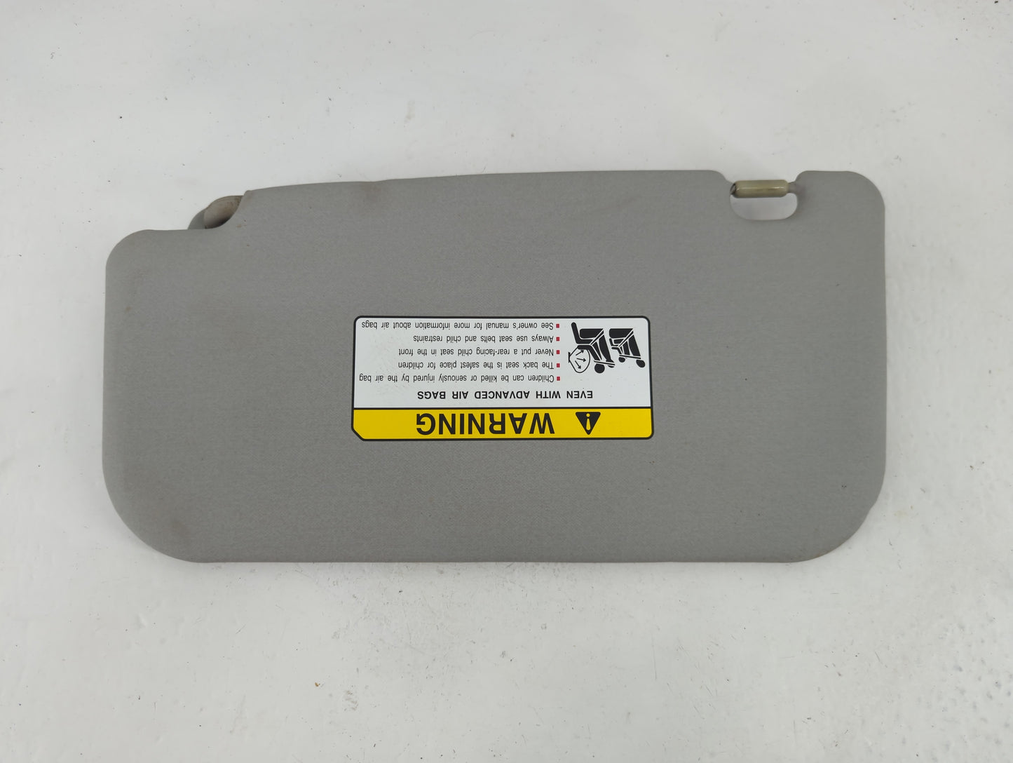 2007-2017 Mitsubishi Lancer Sun Visor Shade Replacement Passenger Right Mirror Fits OEM Used Auto Parts - Oemusedautoparts1.com