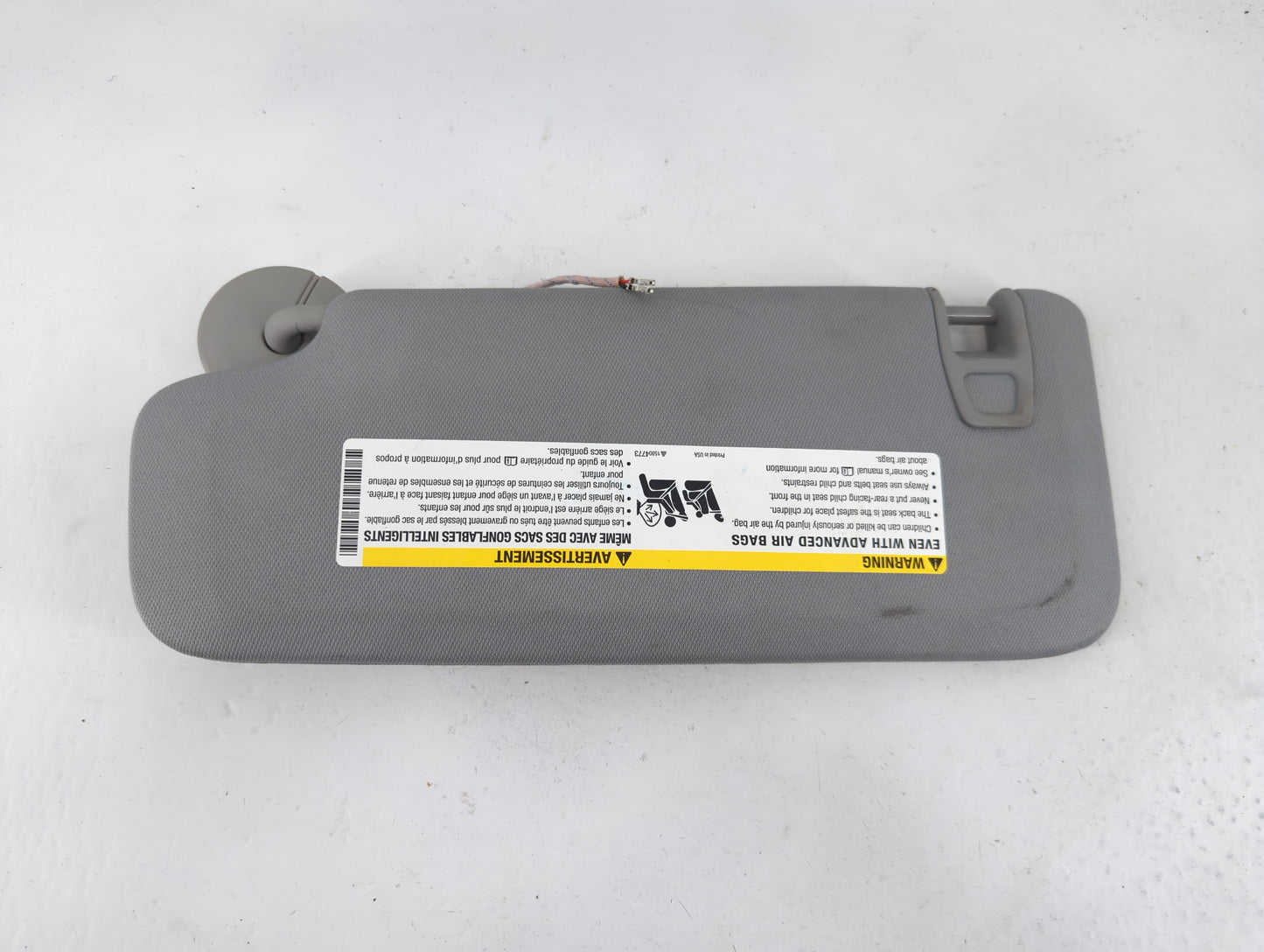 2016-2021 Chevrolet Malibu Sun Visor Shade Replacement Passenger Right Mirror Fits Fits 2016 2017 2018 2019 2020 2021 OEM Used Auto Parts