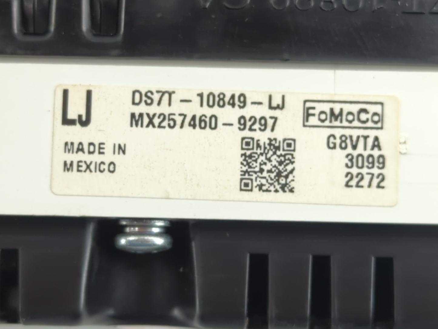 2013 Ford Fusion Instrument Cluster Speedometer Gauges P/N:DS7T-10849-LJ Fits OEM Used Auto Parts - Oemusedautoparts1.com