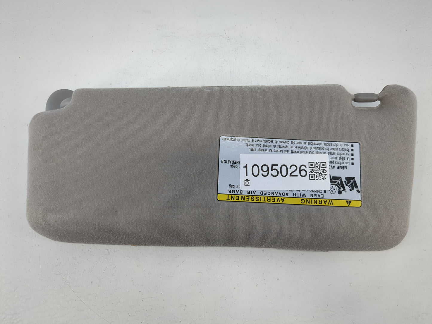 2007-2011 Toyota Camry Sun Visor Shade Replacement Passenger Right Mirror Fits Fits 2007 2008 2009 2010 2011 OEM Used Auto Parts