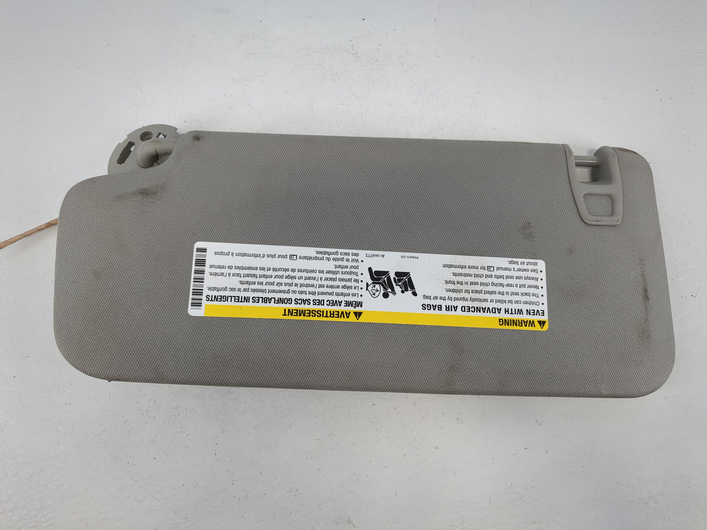 2010-2017 Chevrolet Equinox Sun Visor Shade Replacement Passenger Right Mirror Fits Fits 2010 2011 2012 2013 2014 2015 2016 2017 OEM Used Auto Parts