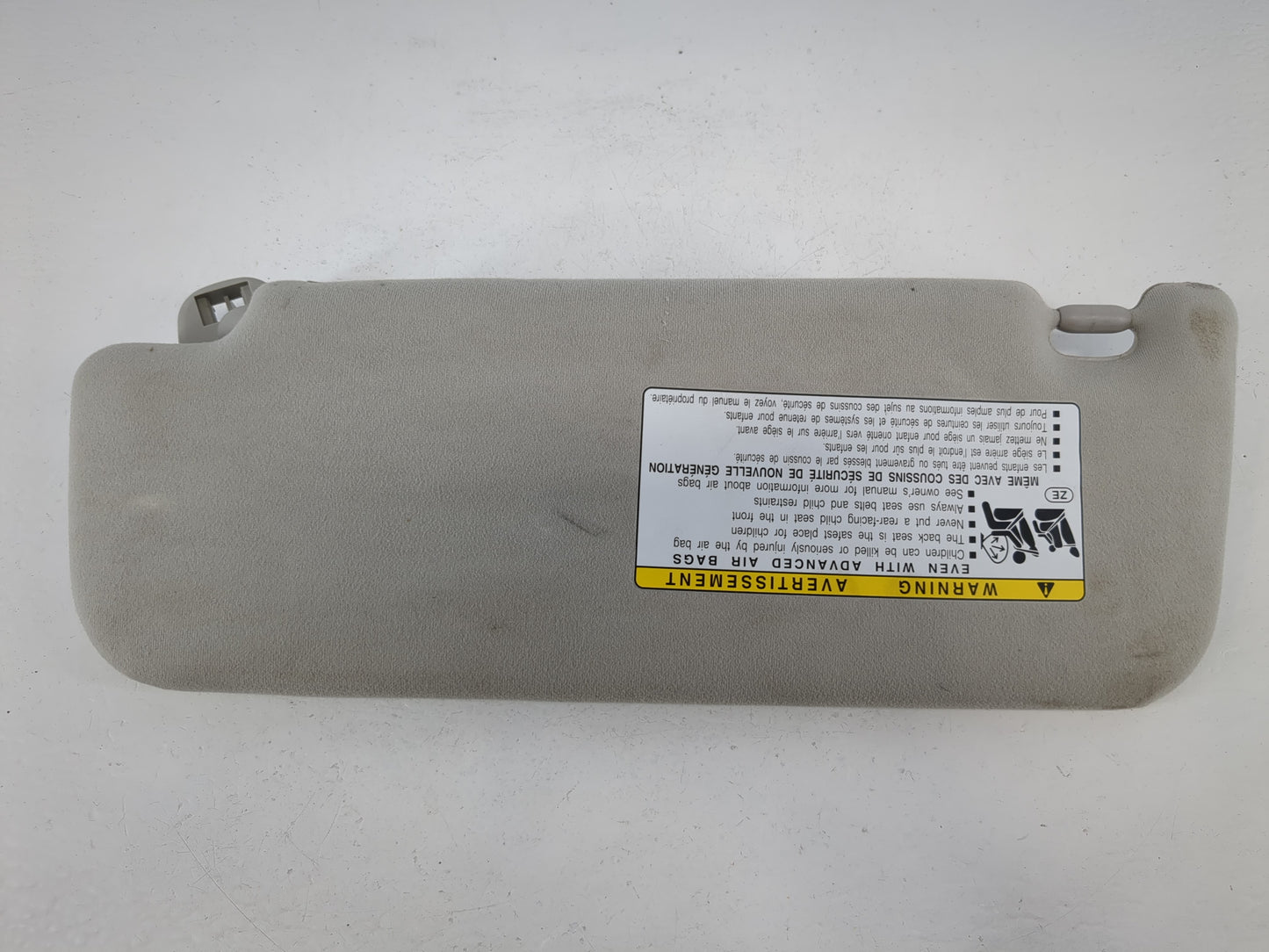 2012 Toyota Prius V Sun Visor Shade Replacement Passenger Right Mirror Fits OEM Used Auto Parts