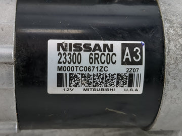 2022 Nissan Rogue Car Starter Motor Solenoid OEM P/N:23300 6RC0C Fits OEM Used Auto Parts
