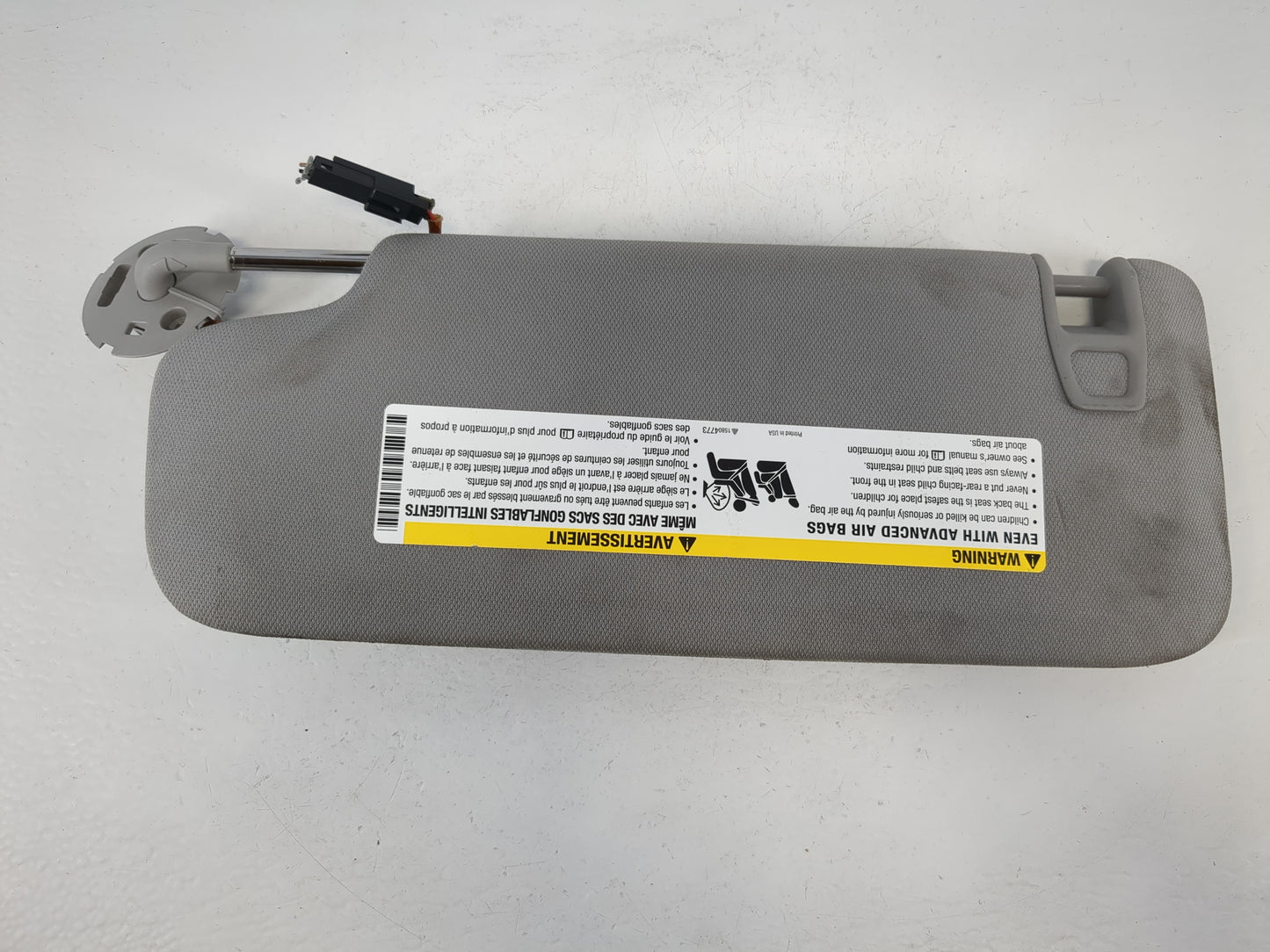 2016-2020 Kia Optima Sun Visor Shade Replacement Passenger Right Mirror Fits Fits 2016 2017 2018 2019 2020 OEM Used Auto Parts - Oemusedautoparts1.com