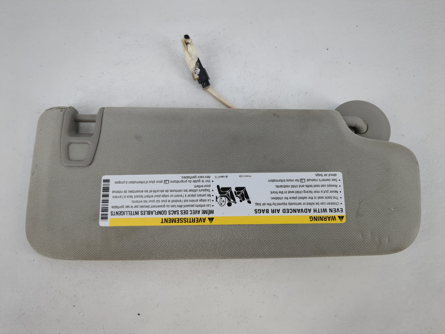 2014-2020 Chevrolet Impala Sun Visor Shade Replacement Driver Left Mirror Fits Fits 2014 2015 2016 2017 2018 2019 2020 OEM Used Auto Parts