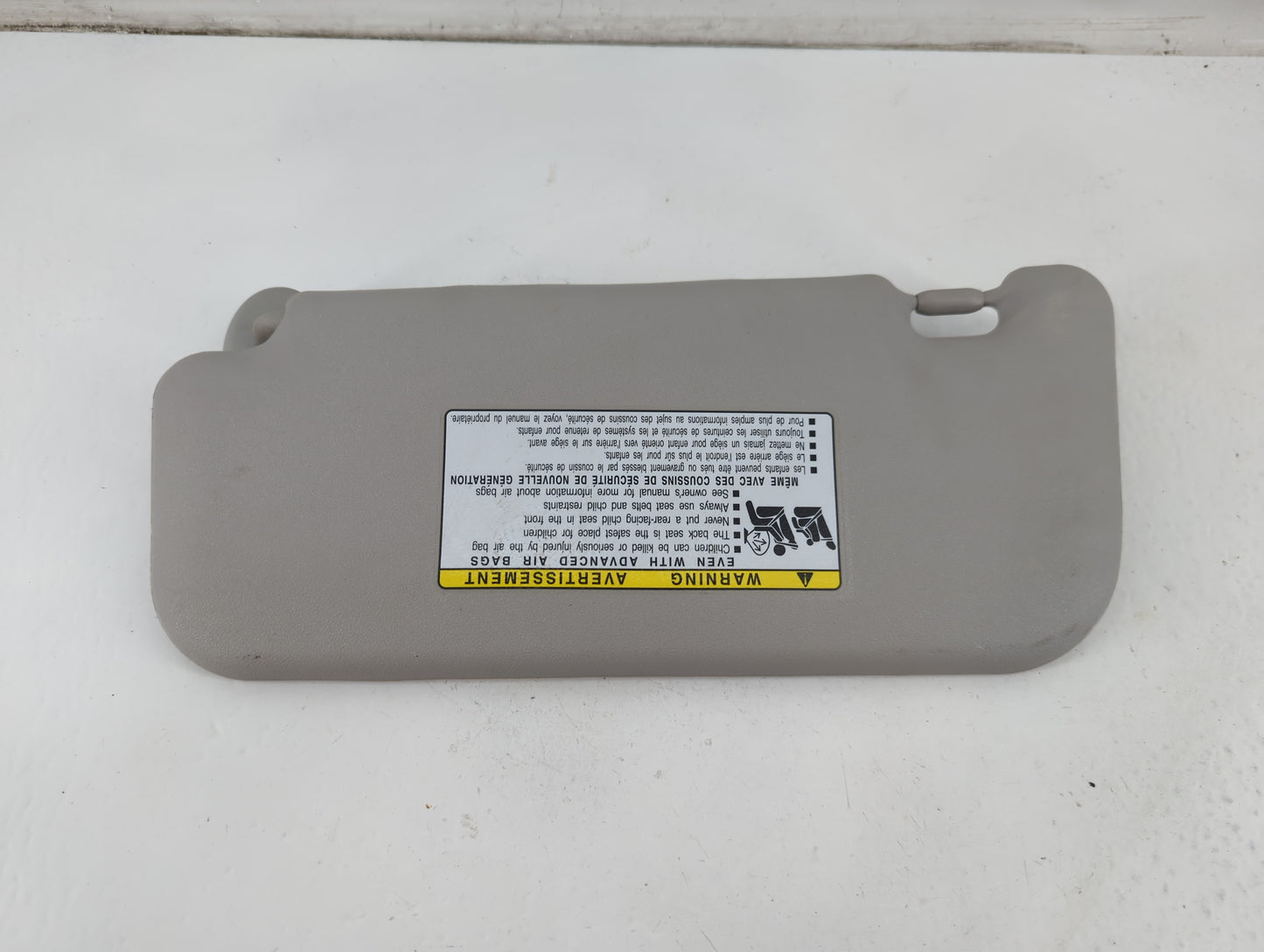2009-2013 Toyota Corolla Sun Visor Shade Replacement Passenger Right Mirror Fits Fits 2009 2010 2011 2012 2013 OEM Used Auto Parts