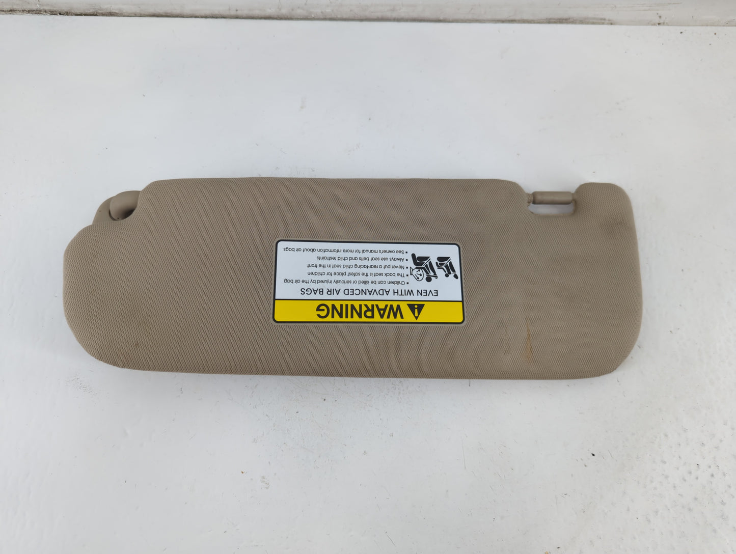 2011-2016 Kia Optima Sun Visor Shade Replacement Passenger Right Mirror Fits Fits 2011 2012 2013 2014 2015 2016 OEM Used Auto Parts - Oemusedautoparts1.com