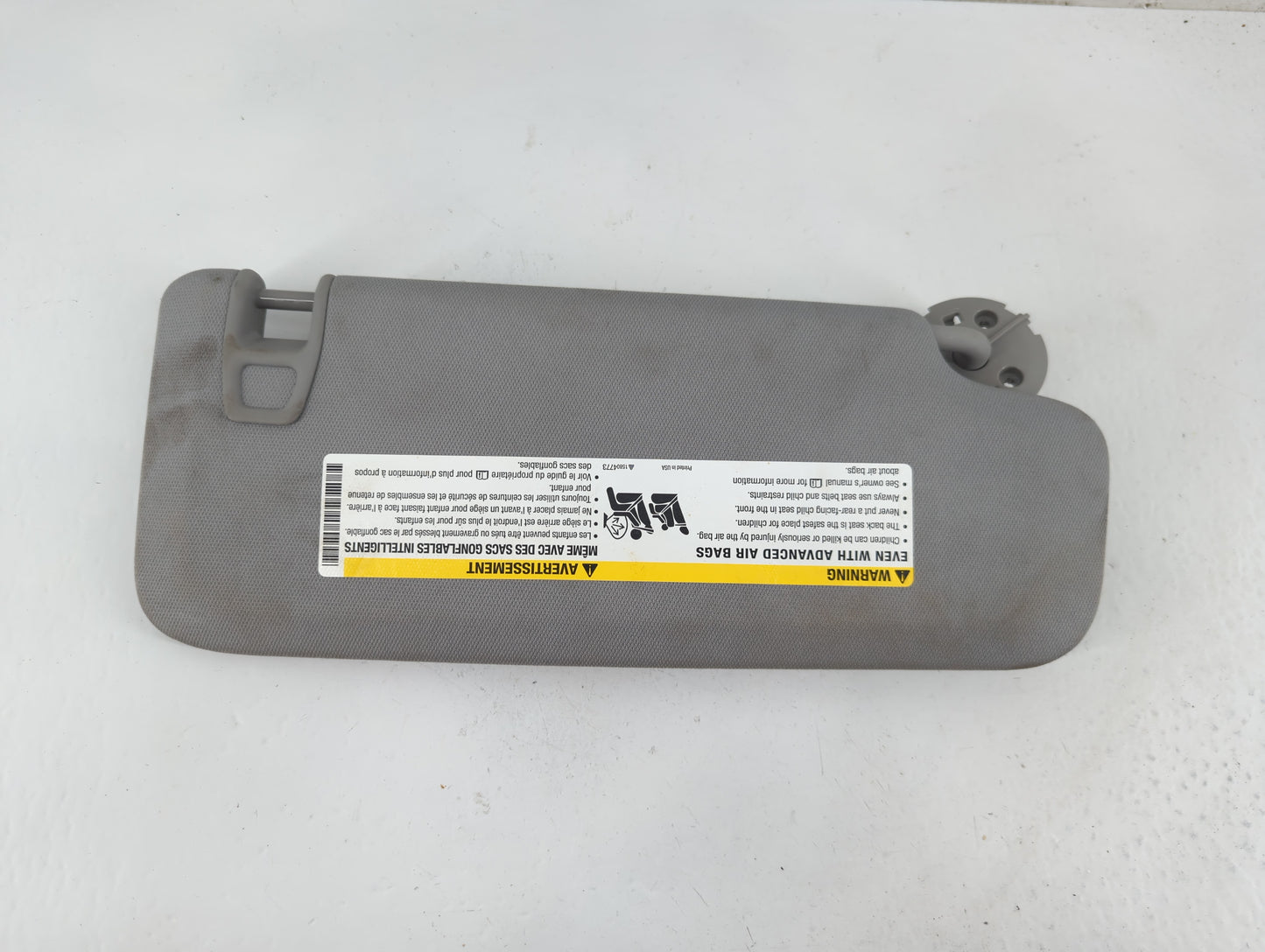 2016-2021 Chevrolet Malibu Sun Visor Shade Replacement Passenger Right Mirror Fits Fits 2016 2017 2018 2019 2020 2021 OEM Used Auto Parts