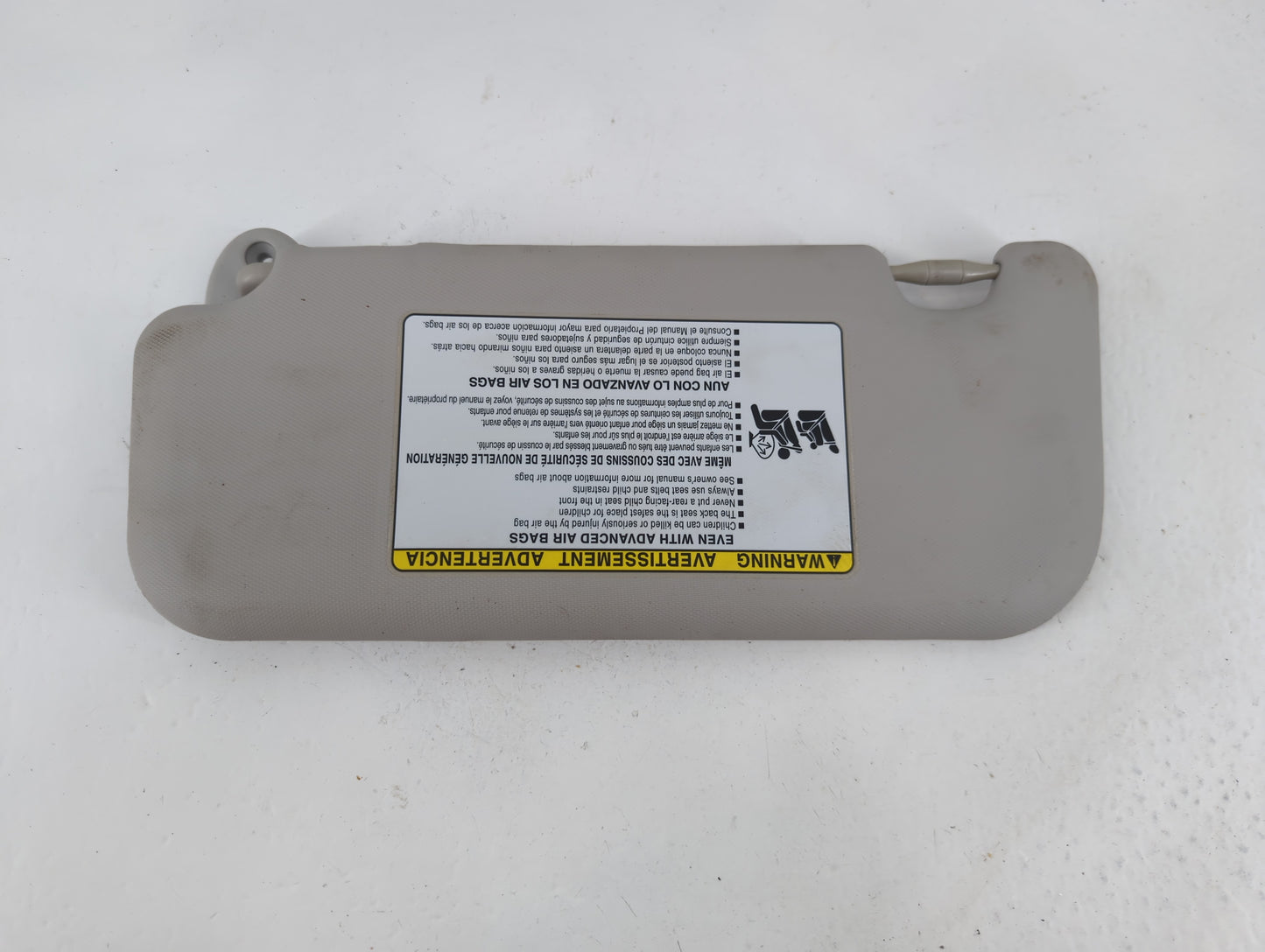 2014-2016 Toyota Corolla Sun Visor Shade Replacement Passenger Right Mirror Fits Fits 2014 2015 2016 OEM Used Auto Parts