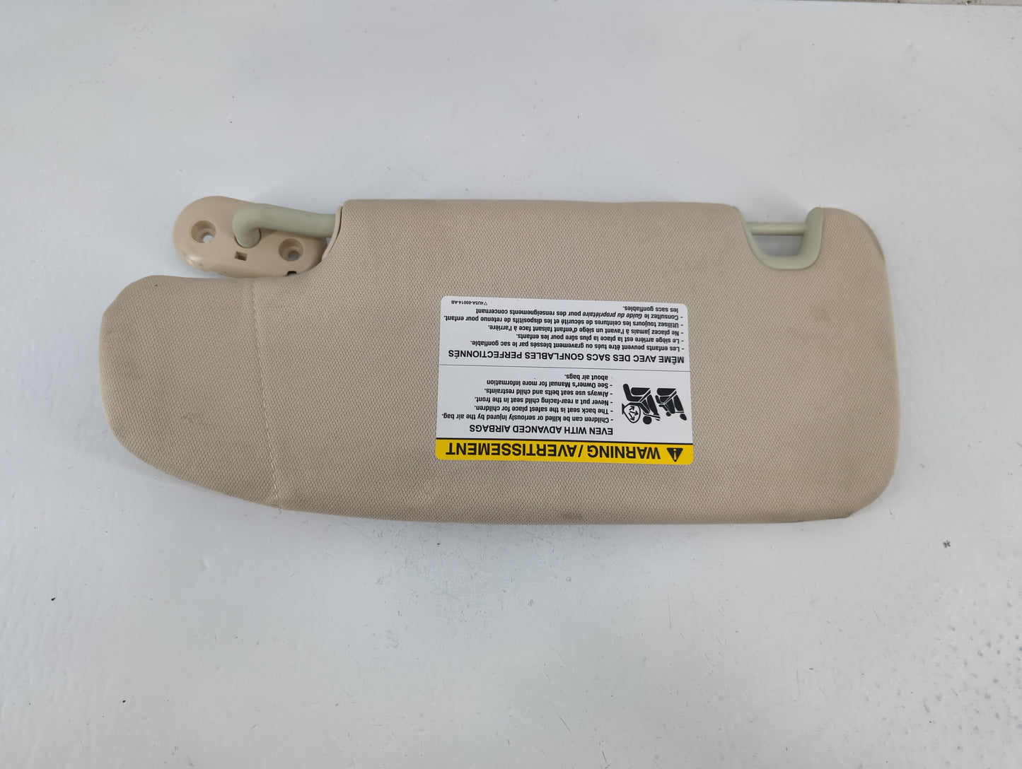 2007-2009 Lincoln Mkz Sun Visor Shade Replacement Passenger Right Mirror Fits Fits 2006 2007 2008 2009 OEM Used Auto Parts