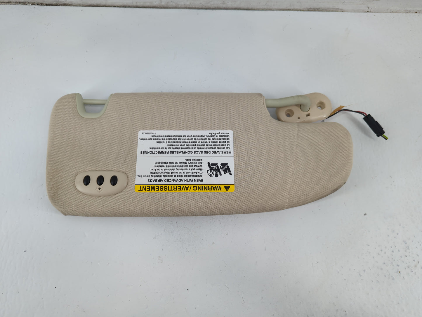 2007-2009 Lincoln Mkz Sun Visor Shade Replacement Driver Left Mirror Fits Fits 2006 2007 2008 2009 OEM Used Auto Parts