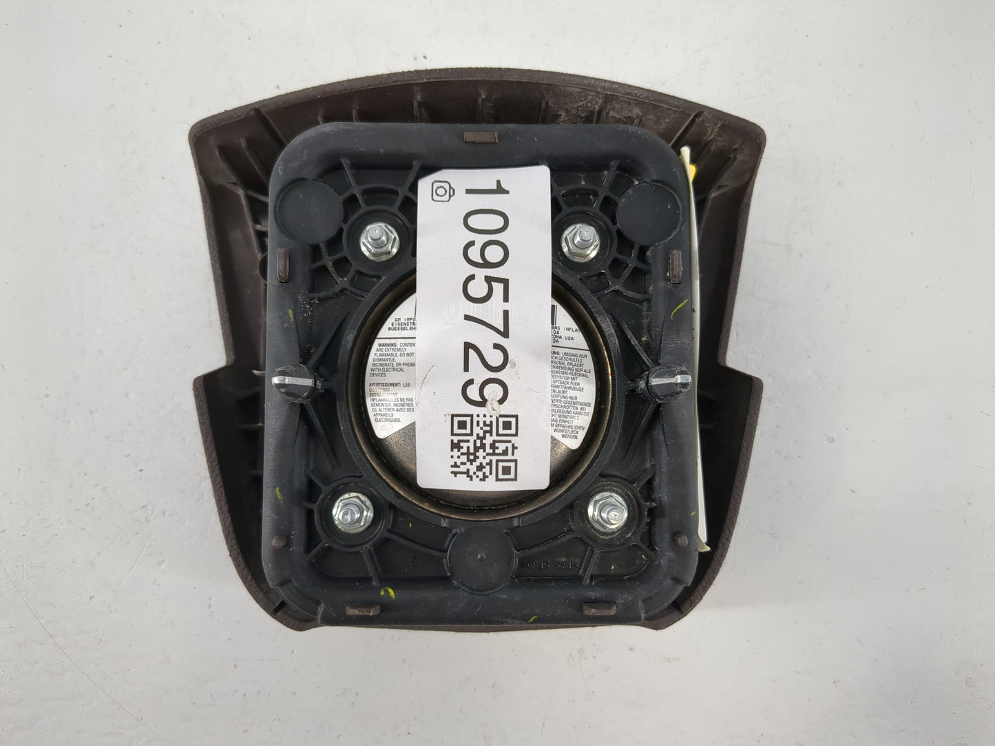 2010 Cadillac Srx Air Bag Driver Left Steering Wheel Mounted P/N:34063618A Fits OEM Used Auto Parts
