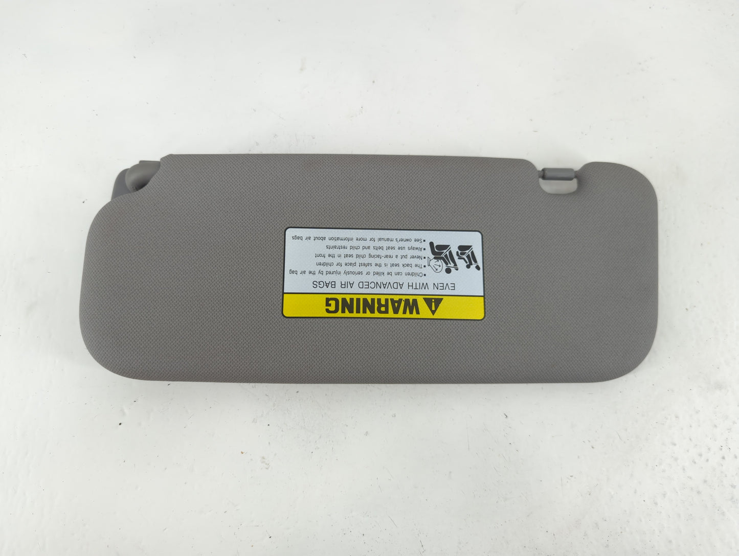 2014-2017 Hyundai Accent Sun Visor Shade Replacement Passenger Right Mirror Fits Fits 2014 2015 2016 2017 OEM Used Auto Parts - Oemusedautoparts1.com