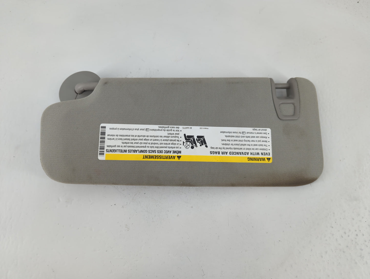 2011-2016 Chevrolet Cruze Sun Visor Shade Replacement Passenger Right Mirror Fits Fits 2011 2012 2013 2014 2015 2016 OEM Used Auto Parts