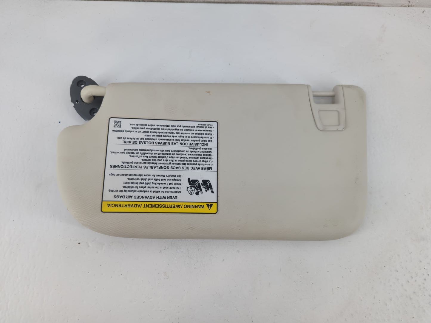 2013-2019 Ford Escape Sun Visor Shade Replacement Passenger Right Mirror Fits Fits 2013 2014 2015 2016 2017 2018 2019 OEM Used Auto Parts