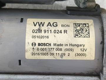2014-2017 Volkswagen Beetle Car Starter Motor Solenoid OEM P/N:02M 911 024 R Fits OEM Used Auto Parts