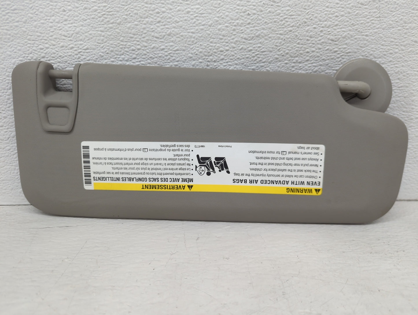 2011-2016 Chevrolet Cruze Sun Visor Shade Replacement Passenger Right Mirror Fits Fits 2011 2012 2013 2014 2015 2016 OEM Used Auto Parts