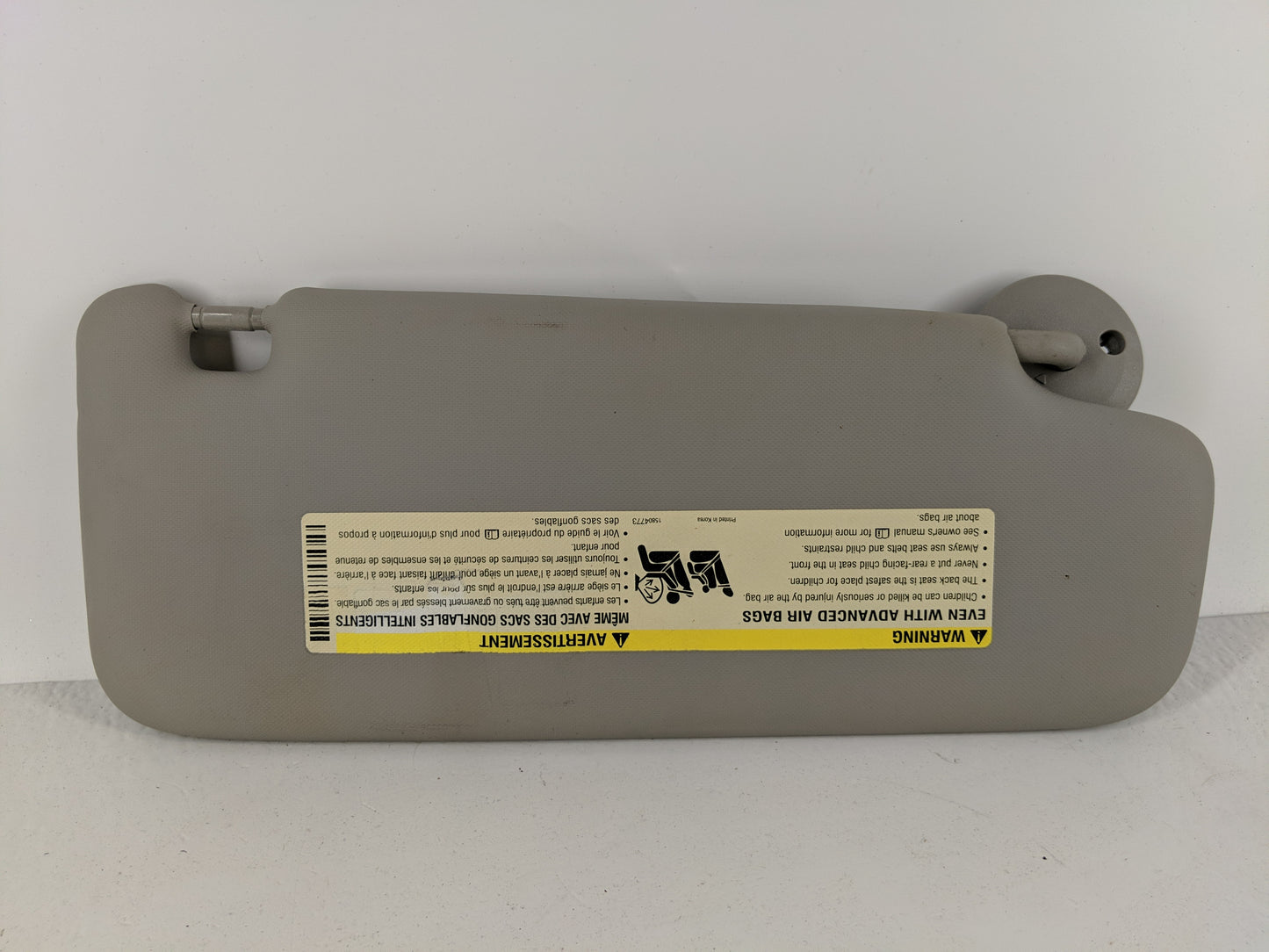 2012-2019 Chevrolet Sonic Sun Visor Shade Replacement Driver Left Mirror Fits Fits 2012 2013 2014 2015 2016 2017 2018 2019 OEM Used Auto Parts