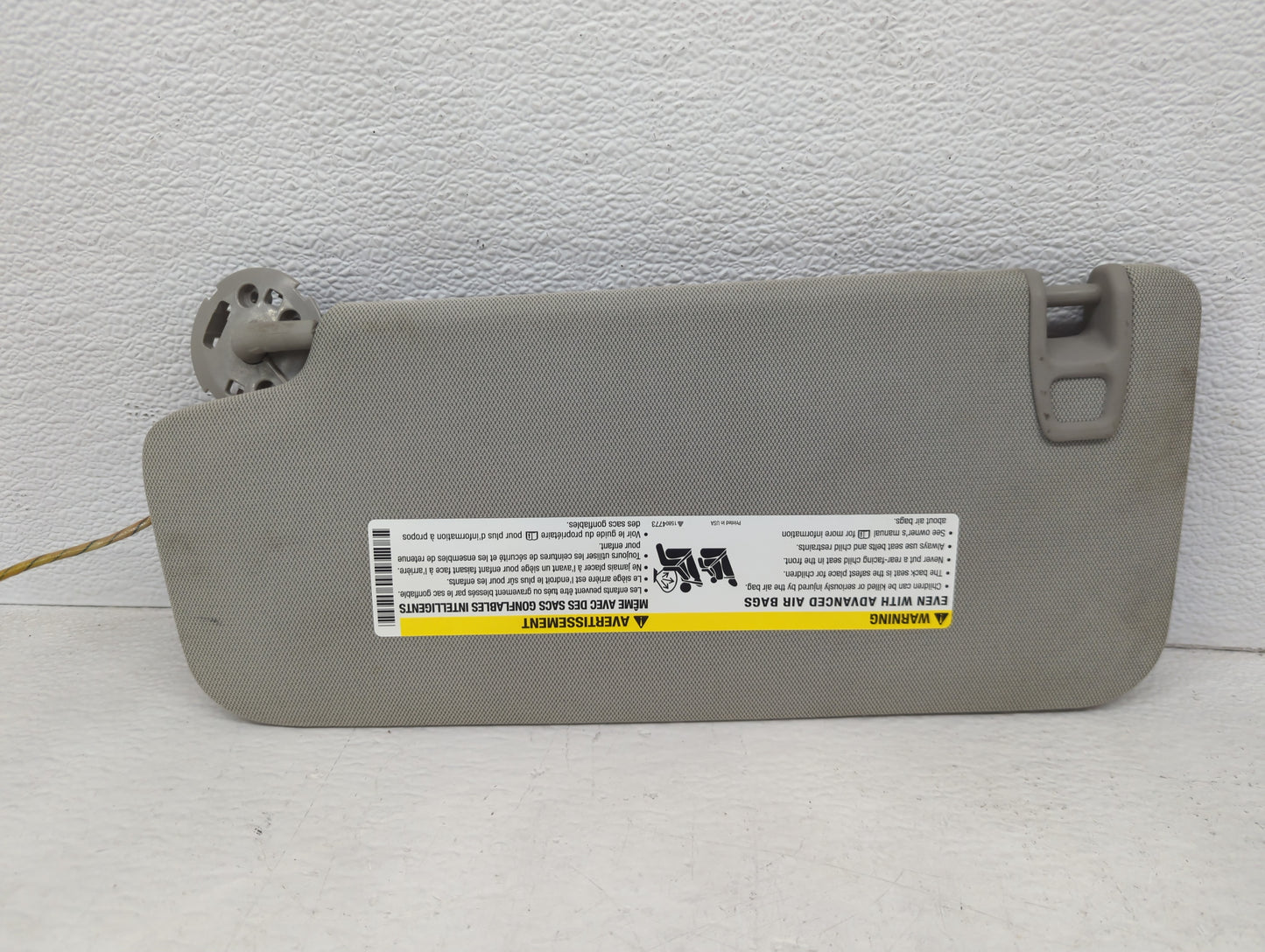 2010-2017 Chevrolet Equinox Sun Visor Shade Replacement Passenger Right Mirror Fits Fits 2010 2011 2012 2013 2014 2015 2016 2017 OEM Used Auto Parts