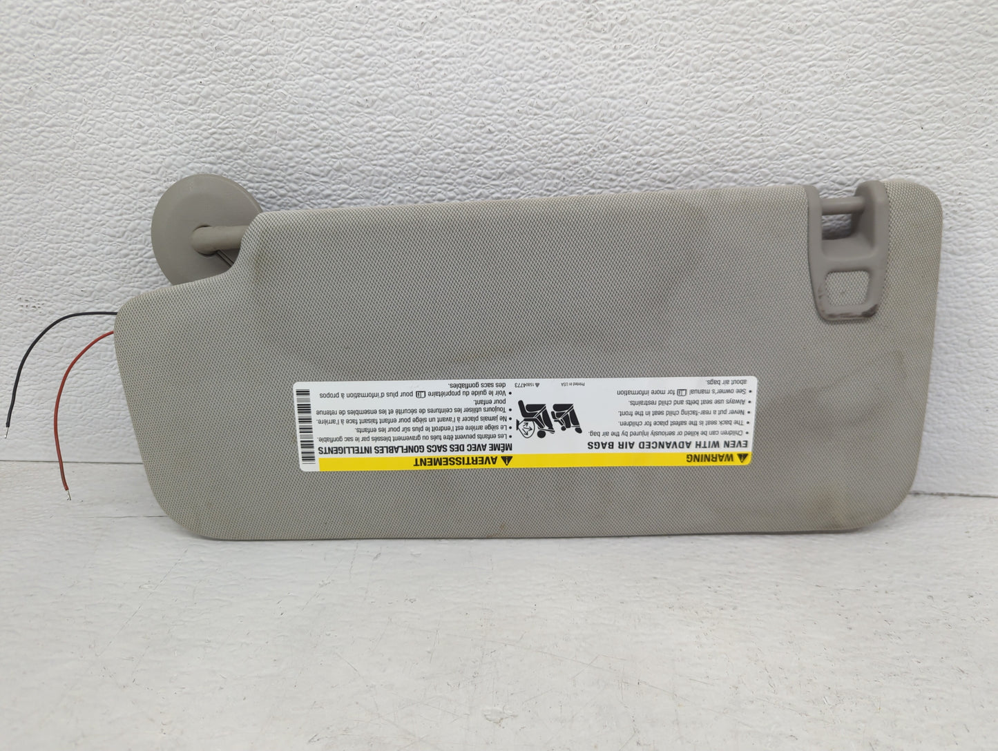 2010-2017 Chevrolet Equinox Sun Visor Shade Replacement Passenger Right Mirror Fits Fits 2010 2011 2012 2013 2014 2015 2016 2017 OEM Used Auto Parts