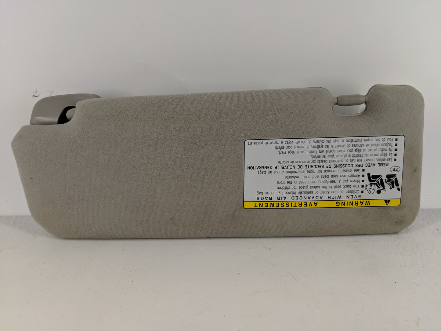 2010-2015 Toyota Prius Sun Visor Shade Replacement Passenger Right Mirror Fits Fits 2010 2011 2012 2013 2014 2015 OEM Used Auto Parts