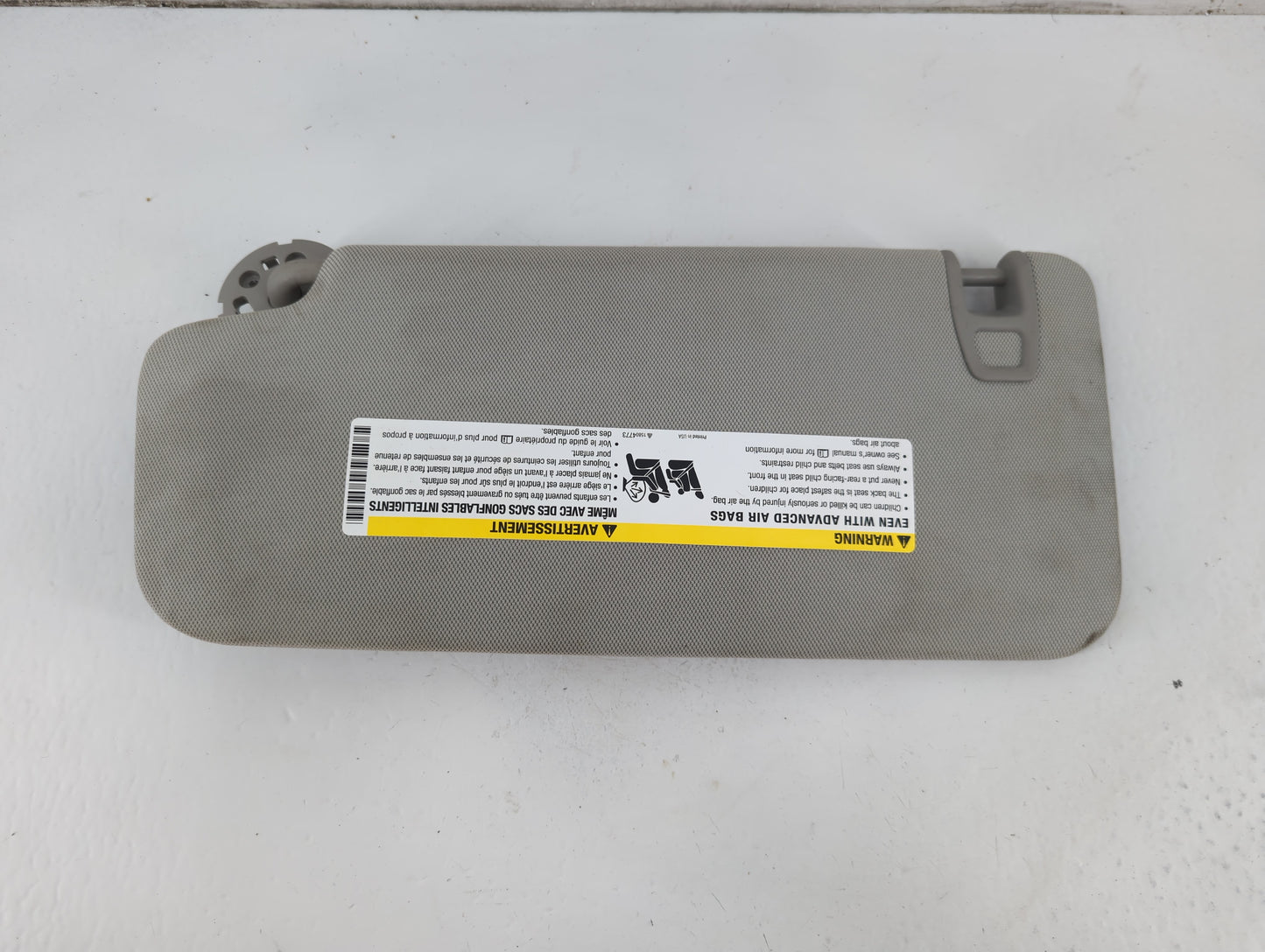 2010-2017 Chevrolet Equinox Sun Visor Shade Replacement Passenger Right Mirror Fits Fits 2010 2011 2012 2013 2014 2015 2016 2017 OEM Used Auto Parts