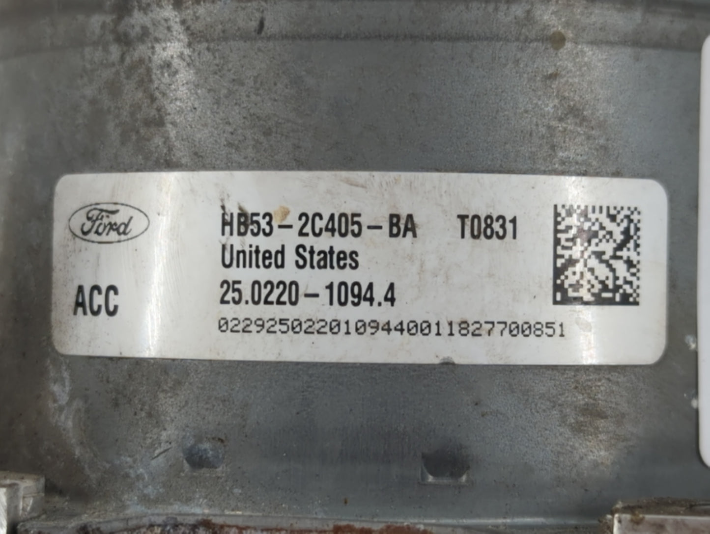 2019 Ford Explorer ABS Pump Control Module Replacement P/N:HB53-2C405-BA Fits OEM Used Auto Parts
