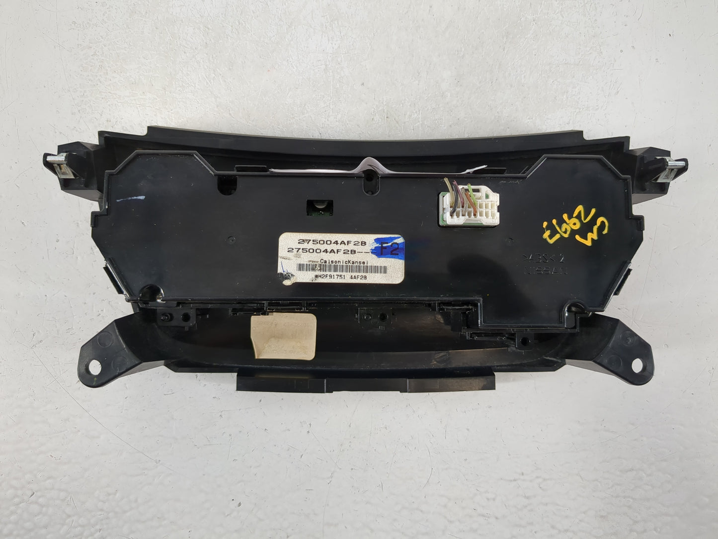 2017-2019 Nissan Sentra Climate Control Module Temperature AC/Heater Replacement P/N:275004AF2B Fits Fits 2017 2018 2019 OEM Used Auto Parts
