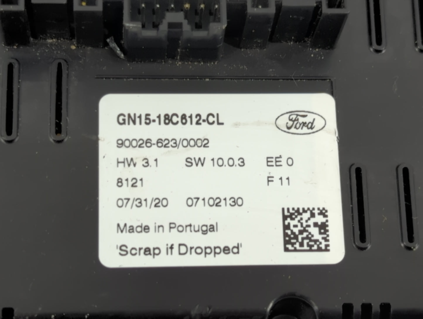 2008 Dodge Ram 1500 Climate Control Module Temperature AC/Heater Replacement P/N:90026-623 Fits Fits 2009 2010 2011 OEM Used Auto Parts