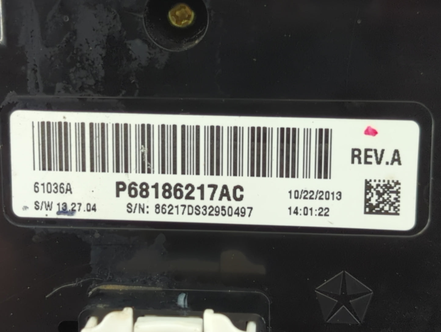 2014 Dodge Ram 1500 Climate Control Module Temperature AC/Heater Replacement P/N:P68186217AC Fits OEM Used Auto Parts