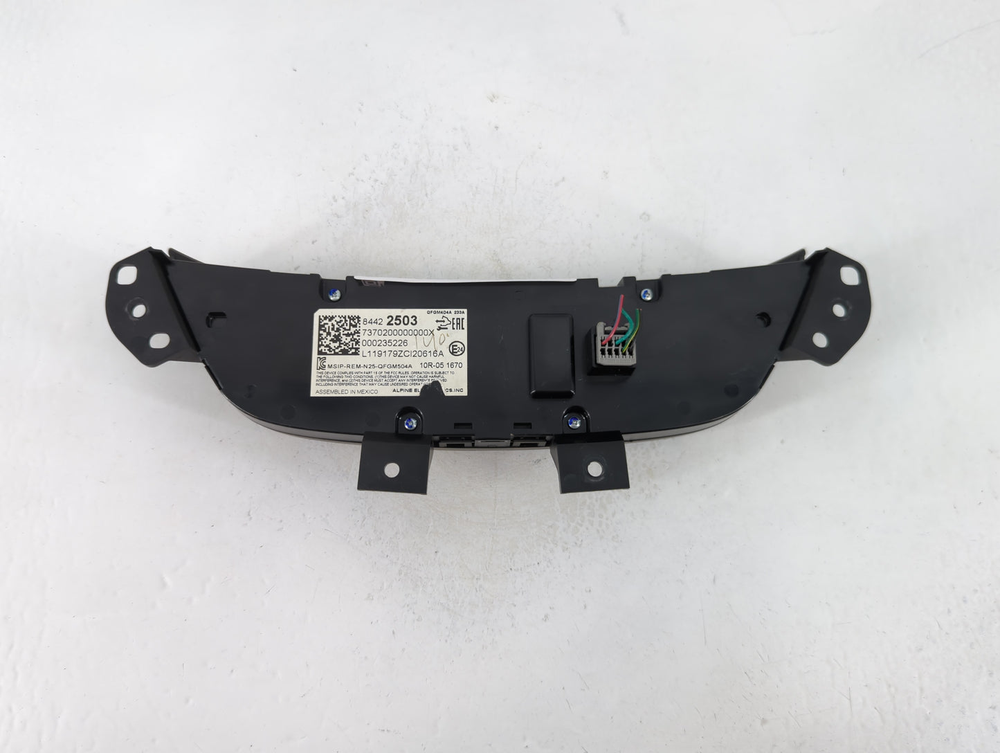 2018-2021 Chevrolet Equinox Climate Control Module Temperature AC/Heater Replacement P/N:84422503 84612975 Fits OEM Used Auto Parts