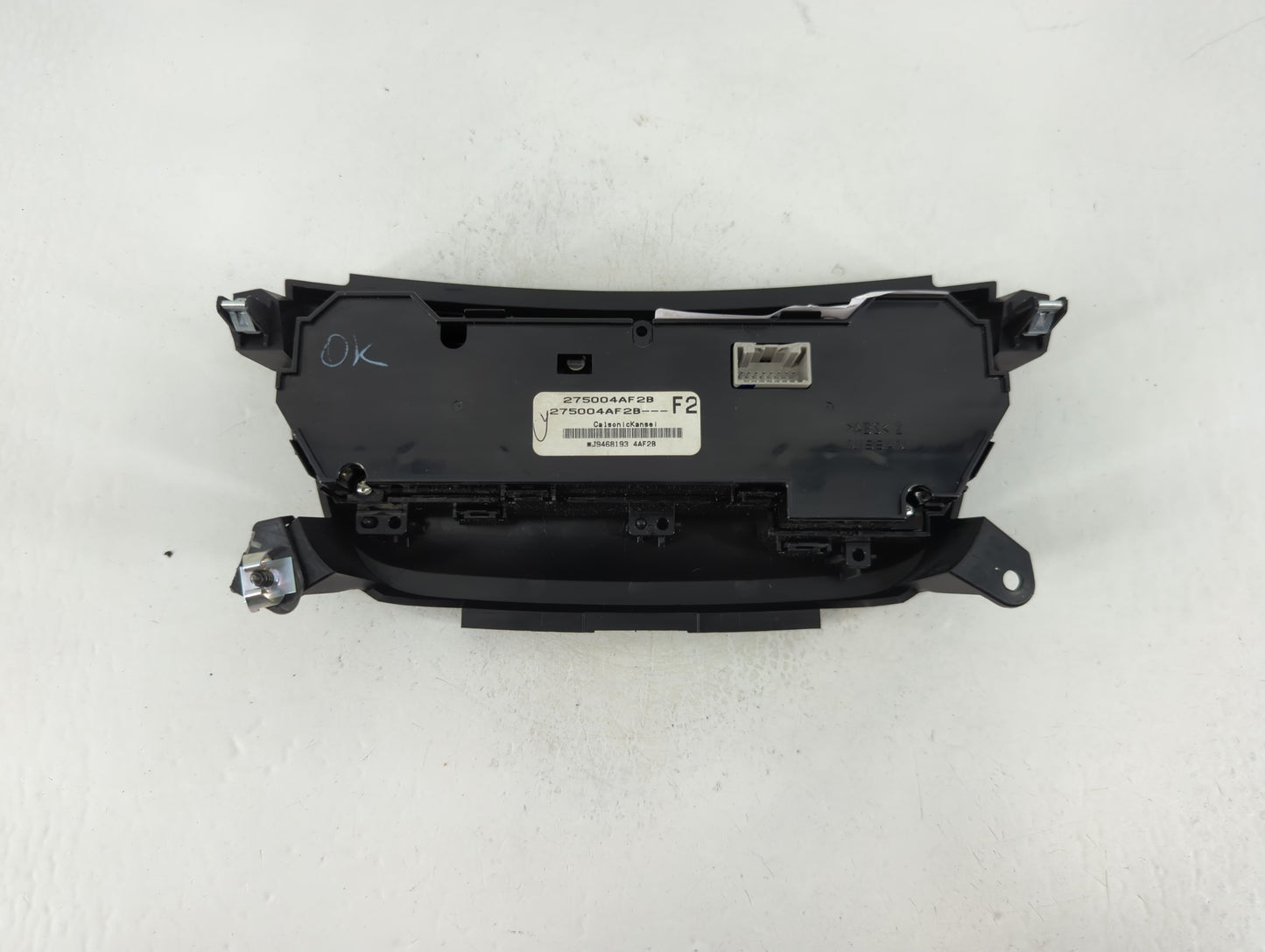 2017-2019 Nissan Sentra Climate Control Module Temperature AC/Heater Replacement P/N:275004AF2A Fits Fits 2017 2018 2019 OEM Used Auto Parts