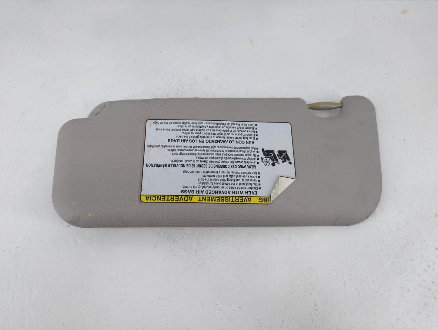 2014-2016 Toyota Corolla Sun Visor Shade Replacement Passenger Right Mirror Fits Fits 2014 2015 2016 OEM Used Auto Parts