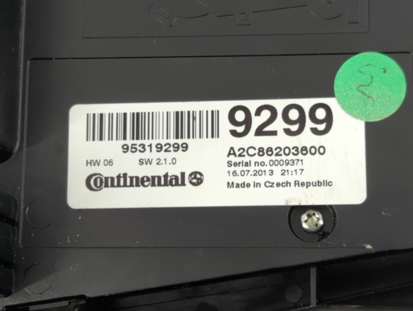 2016 Buick Encore Radio AM FM Cd Player Receiver Replacement P/N:95319299 Fits Fits 2017 OEM Used Auto Parts