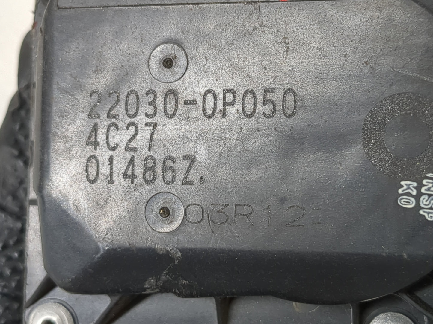 2007-2018 Lexus Es350 Throttle Body P/N:22030-0P050 Fits OEM Used Auto Parts