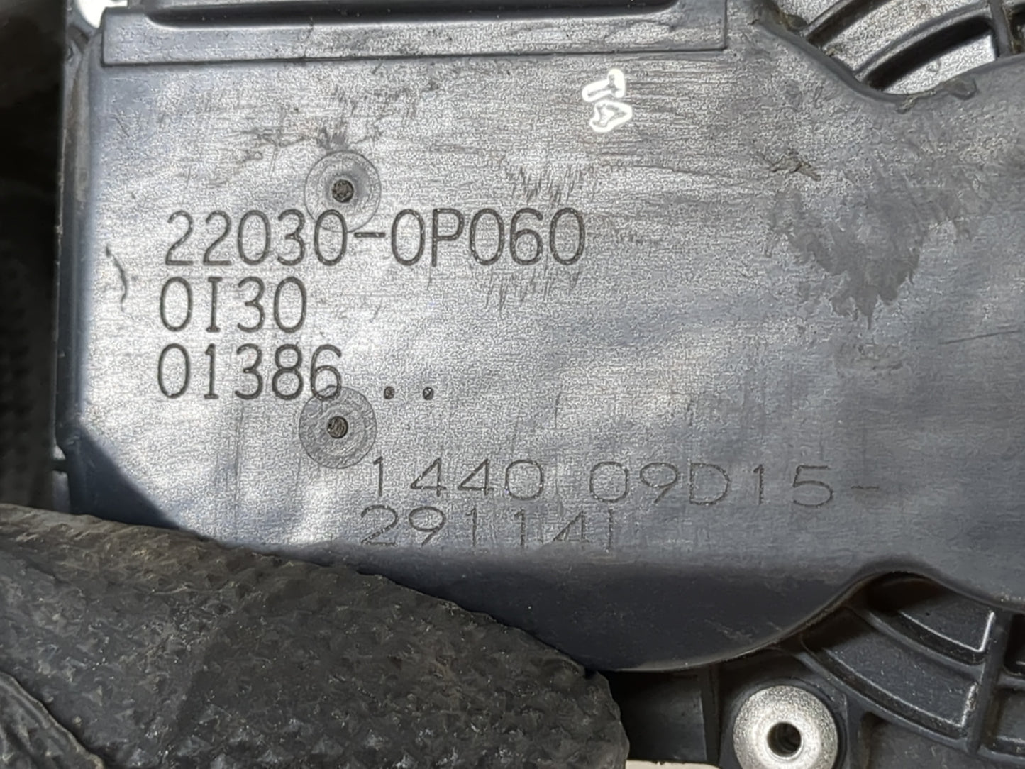 2016-2022 Lexus Rx350 Throttle Body P/N:22030-0P060 Fits Fits 2016 2017 2018 2019 2020 2021 2022 OEM Used Auto Parts