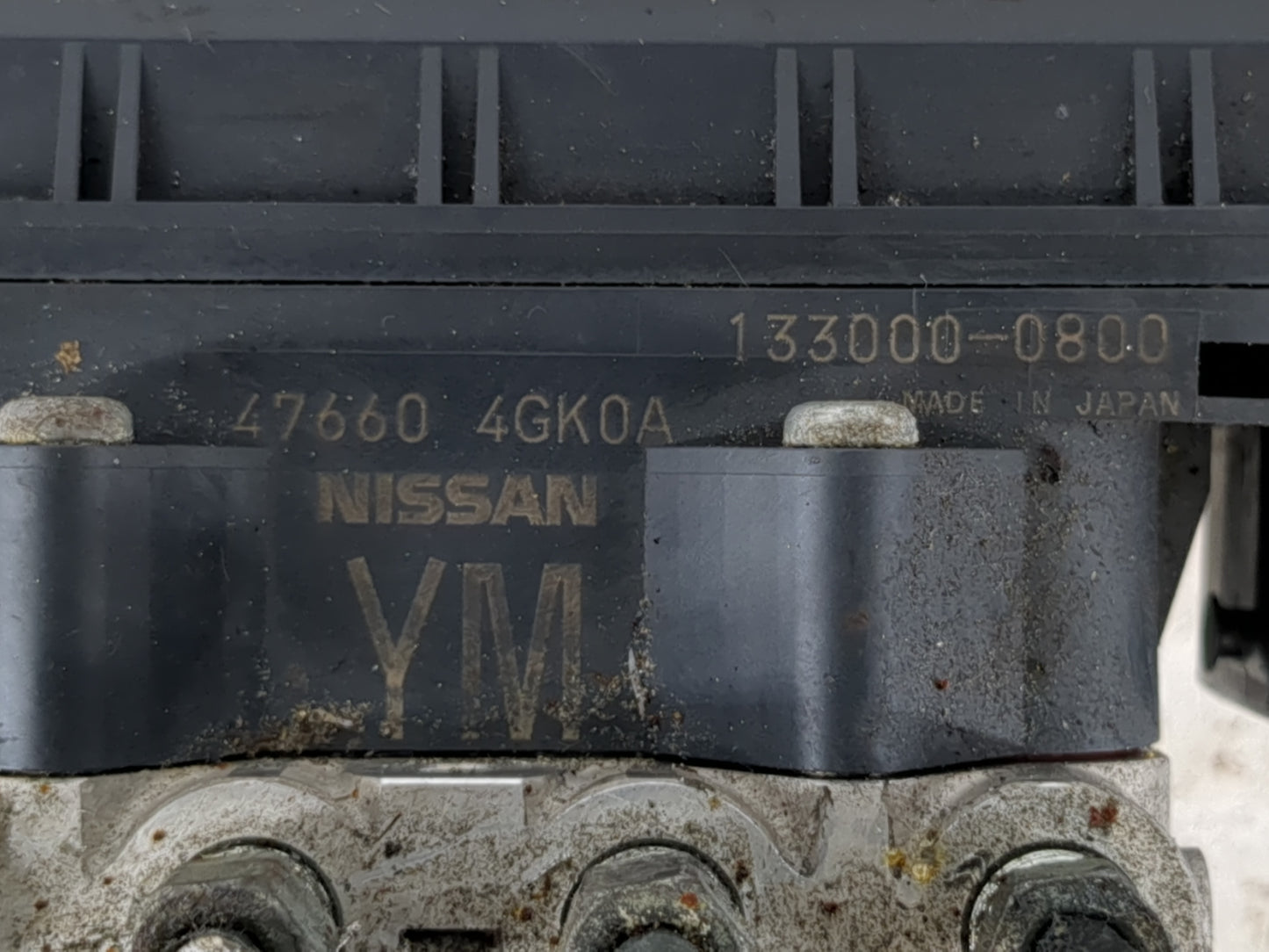 2016-2017 Infiniti Q50 ABS Pump Control Module Replacement P/N:133000-0800 47660 4GK0A Fits Fits 2016 2017 OEM Used Auto Parts