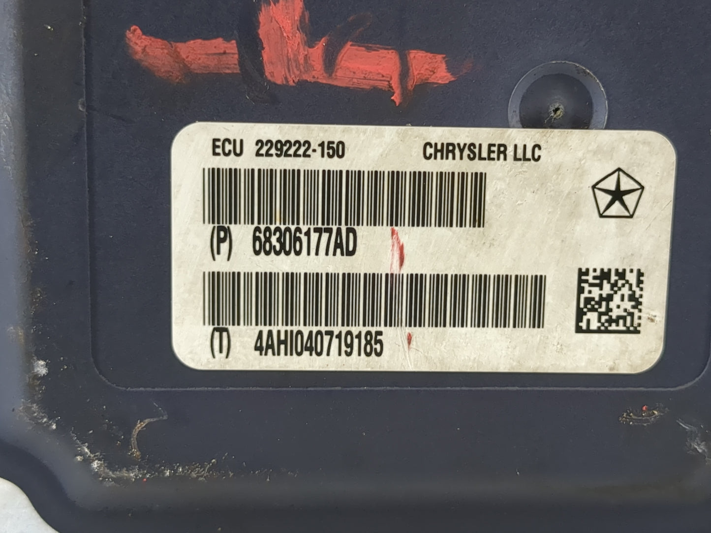 2017 Dodge Durango ABS Pump Control Module Replacement P/N:4AHI020717786 229222-150, 68306177AD Fits OEM Used Auto Parts
