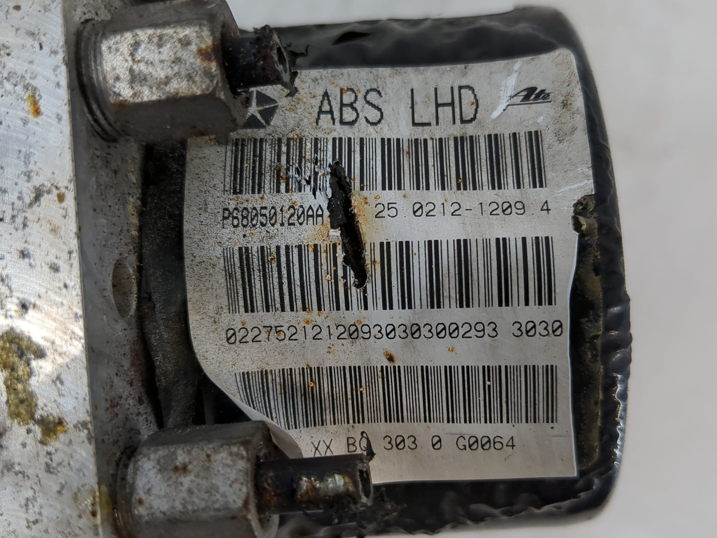 2010 Dodge Avenger ABS Pump Control Module Replacement P/N:P68050120AA Fits OEM Used Auto Parts