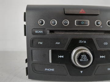 2012-2014 Honda Cr-V Radio AM FM Cd Player Receiver Replacement P/N:39100-T0A-A120-M1 Fits Fits 2012 2013 2014 OEM Used Auto Parts
