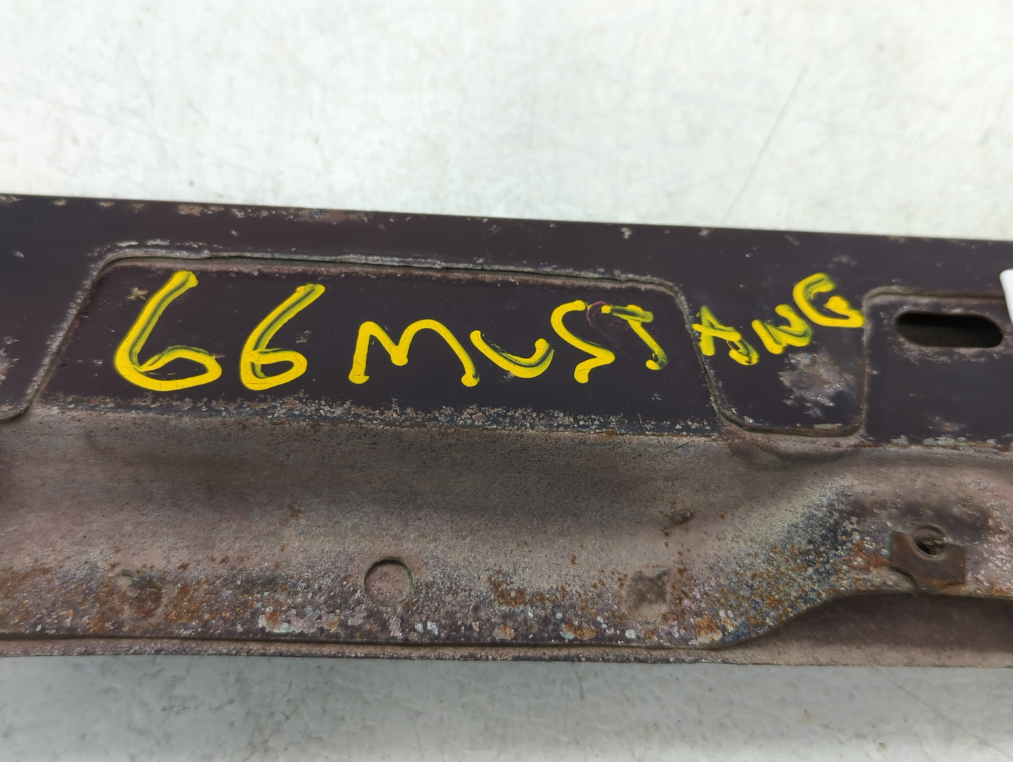 1966 Ford Mustang Lower Grill Bar Panel Support Brace - Oemusedautoparts1.com