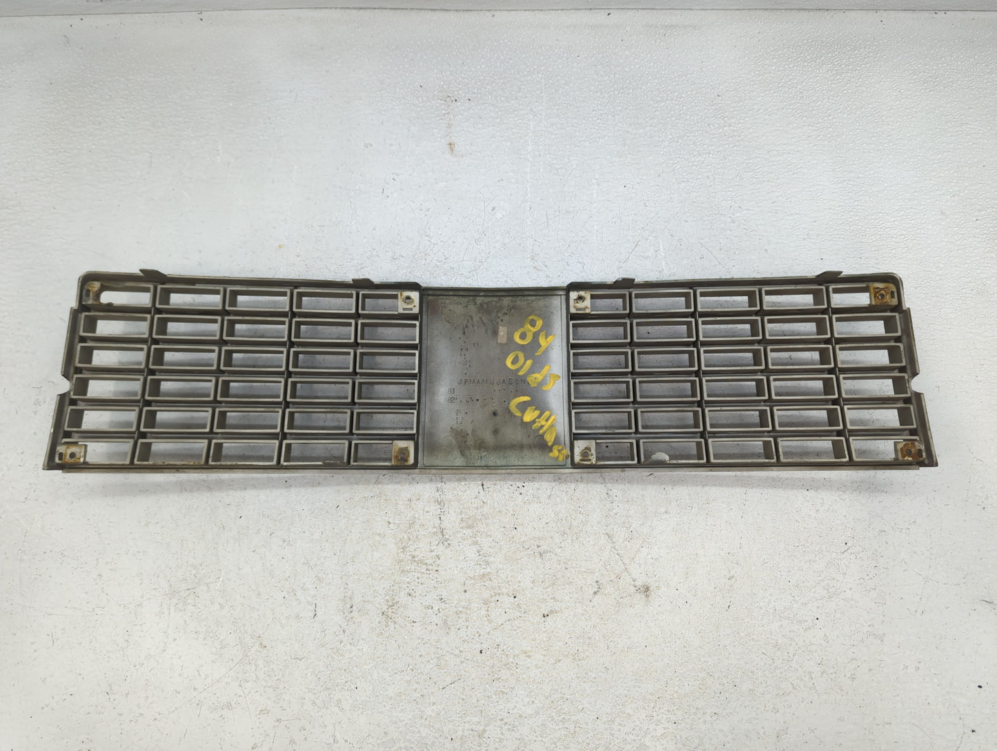 1984 Oldsmobile Cutlass Front Grille Bumper Not Included - Oemusedautoparts1.com