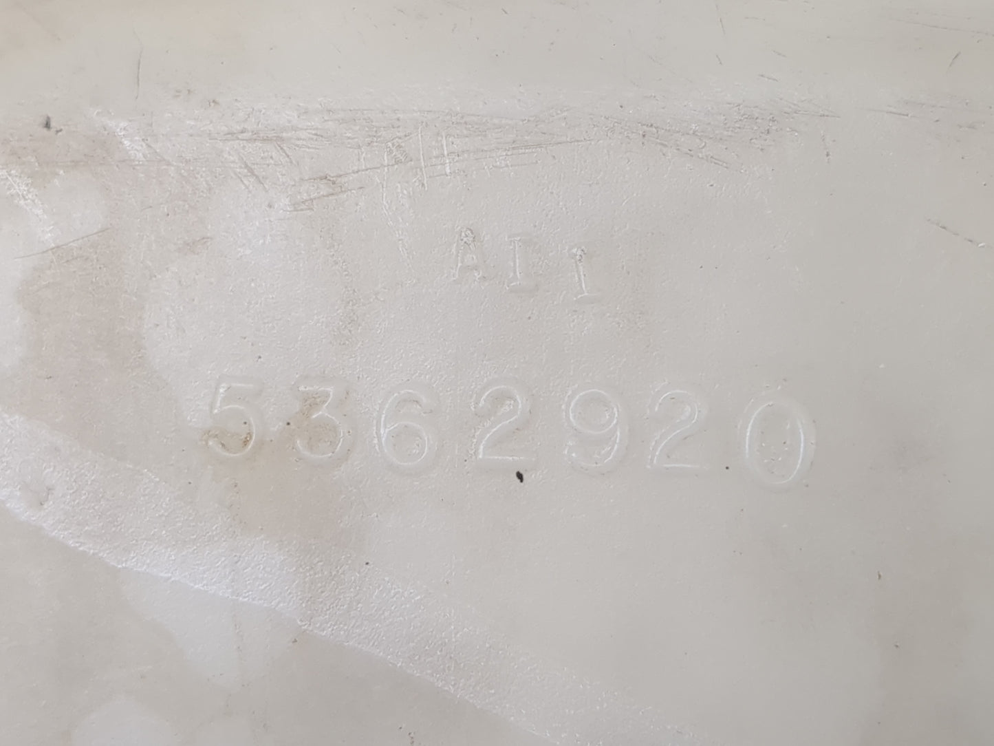 1989 Jeep Wrangler Radiator Coolant Overflow Expansion Tank Bottle - Oemusedautoparts1.com