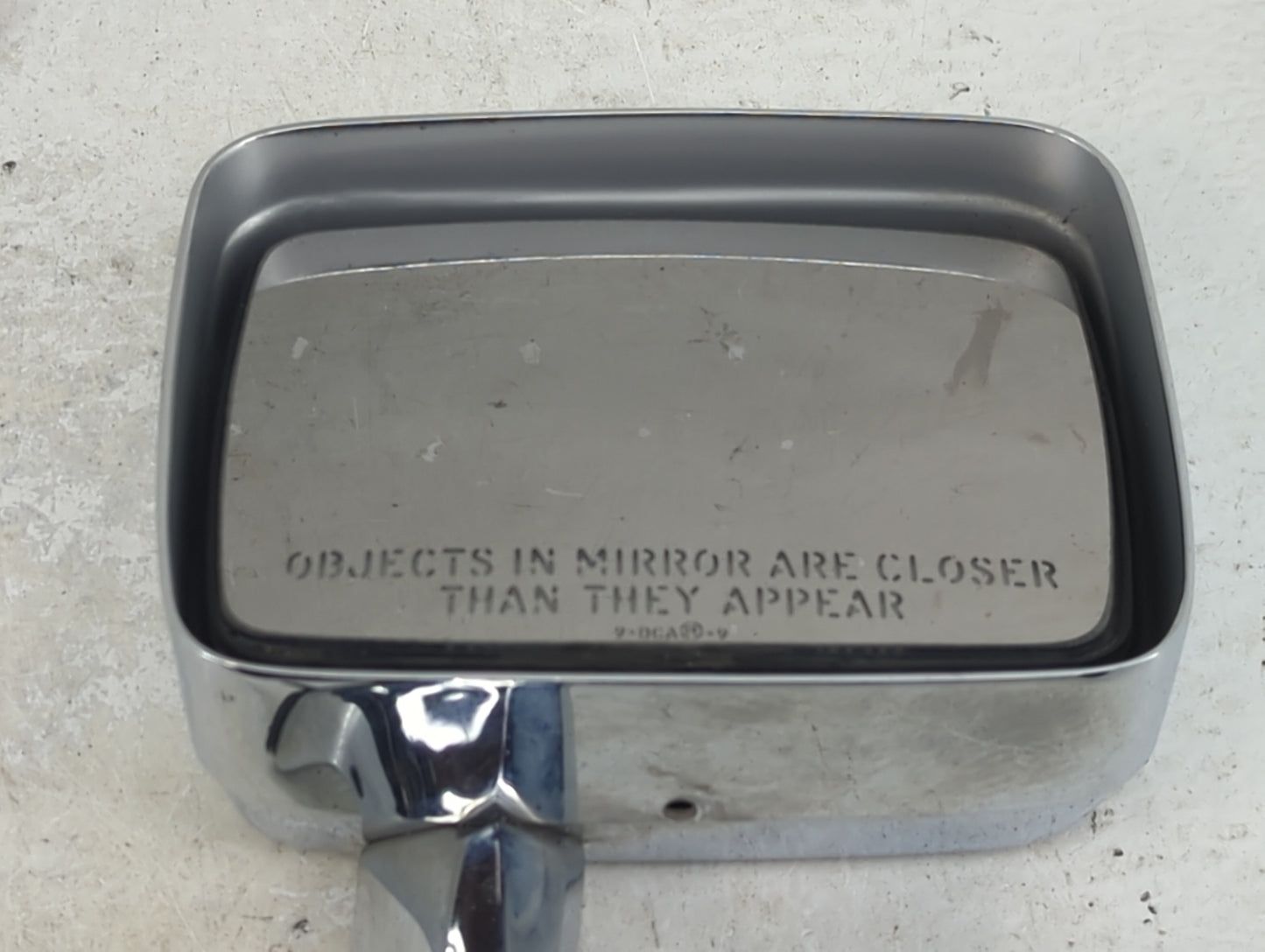 1990 Cadillac Brougham Passenger Side View Mirror - Right Door Mirror OEM Used - Oemusedautoparts1.com