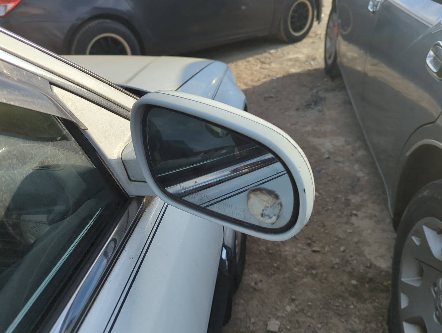 1991 Honda Accord Side Mirror Replacement Passenger Right View Door Mirror Fits OEM Used Auto Parts - Oemusedautoparts1.com