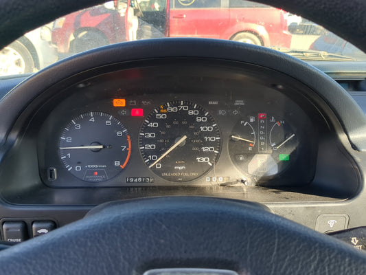 1991 Honda Accord Instrument Cluster Speedometer Gauges Fits OEM Used Auto Parts